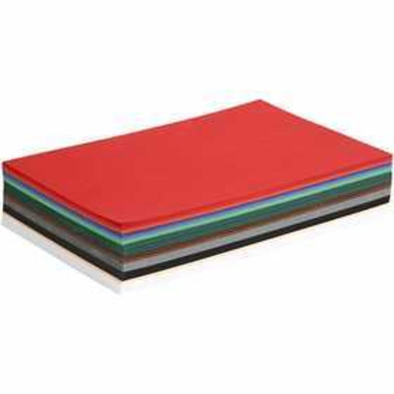 Christmas Card, A4 210x297 mm,  180 g, asstd colours, 300mixed sheets 