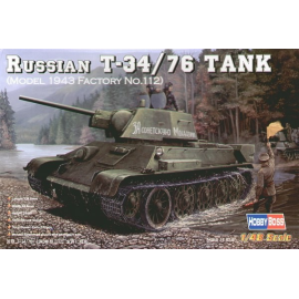 Russian T-34/76 (1943 Factory 112) Model kit