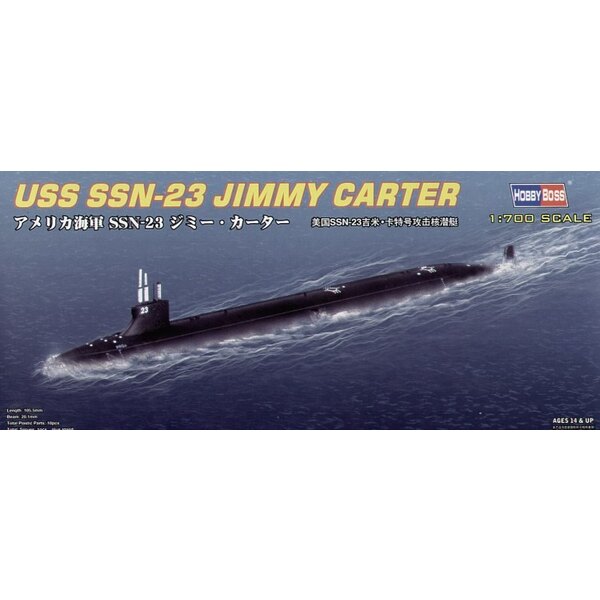 USS Jimmy Carter SSN-3 Submarine (submarines) Ship model kit