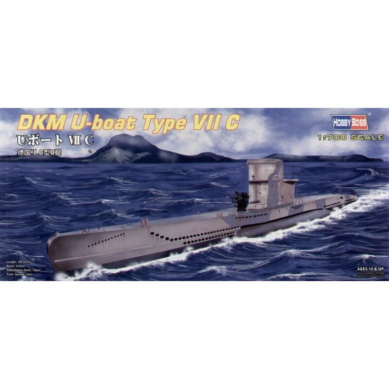 DKM U-Boat Type VIIc (submarines)  Ship model kit