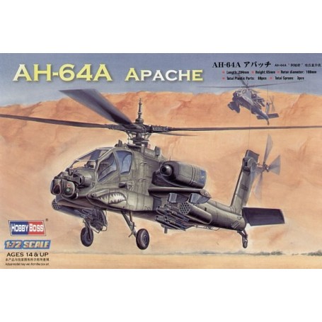 Hughes AH-64A Apache Airplane model kit