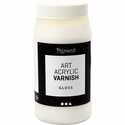 Art Acrylic Varnish, Gloss transparent, white, gloss, 500ml 