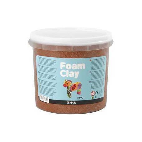 Foam Clay®, brown, 560g Modelling clay