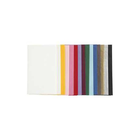 Tissue Paper, sheet 50x70 cm,  14 g, asstd colours, 30sheets Various papers