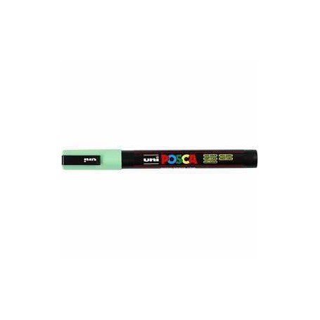 Uni Posca Marker, line width: 0.9-1.3 mm,  PC-3M , light green, fine, 1pc 