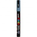 Uni Posca Marker, line width: 0.9-1.3 mm,  PC-3M , slate grey, fine, 1pc Marker