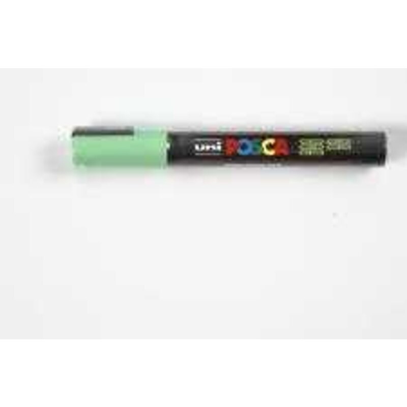 Uni Posca Marker, line width: 2.5 mm,  PC-5M , light green, medium, 1pc Uni-Posca