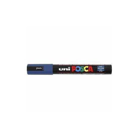 Uni Posca Marker, line width: 2.5 mm,  PC-5M , blue, medium, 1pc 