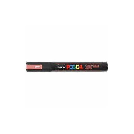 Uni Posca Marker, line width: 2.5 mm,  PC-5M , metallic red, medium, 1pc 