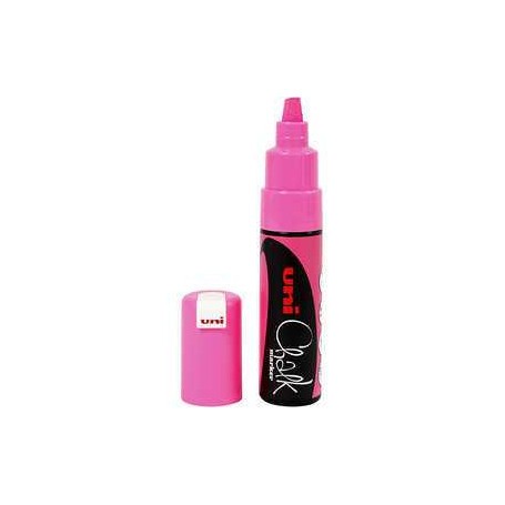 Chalk Pen, line width: 8 mm, neon pink, 1pc Marker