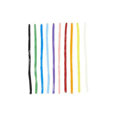 Balloons, asstd colours, L: 130 cm, modelling, 10pcs Party item, outdoor and miscellaneous