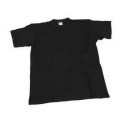 T-shirt, size 9-11 year, W: 42 cm, black, round neck, 1pc 