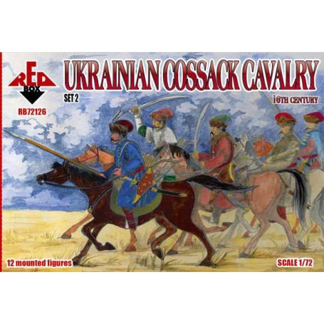 Ukrainian Cossack Cavalry 16c set 2 Figures