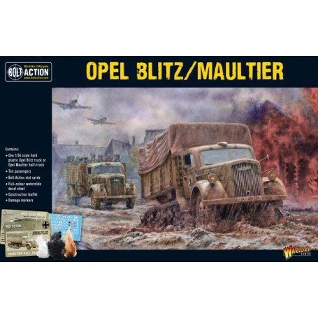 Opel Blitz/Maultier Add-on and figurine sets for figurine games