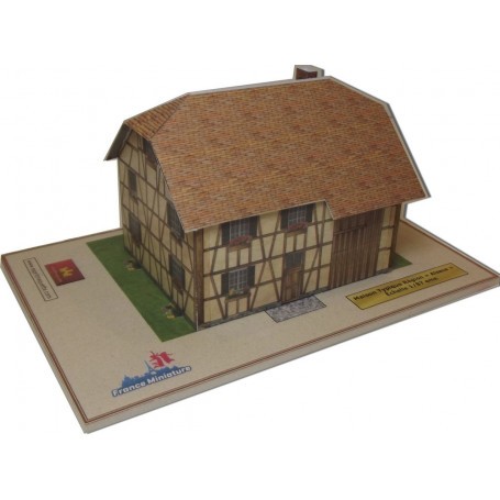 Model House Typical Alsace Building model kit