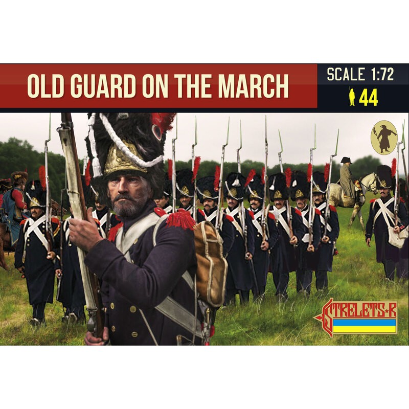 Old Guard on the March Napoleonic Figures