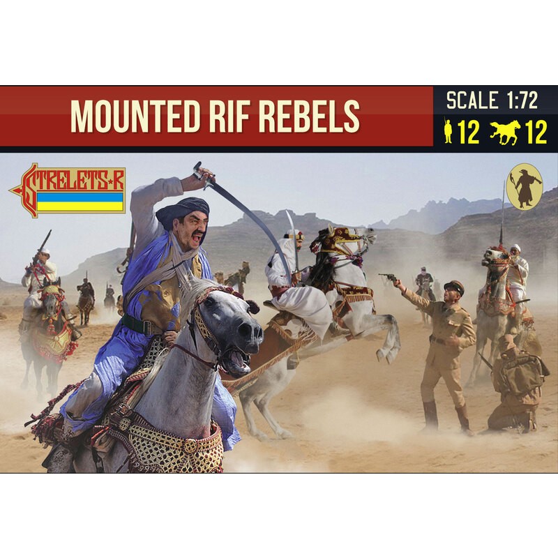 Mounted Rif Rebels Rif War Figures
