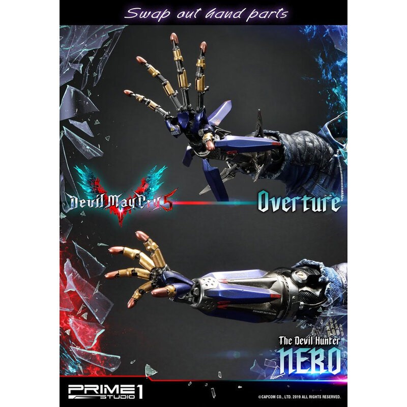 Devil May Cry 5 statuette Nero Deluxe Ver. 70 cm