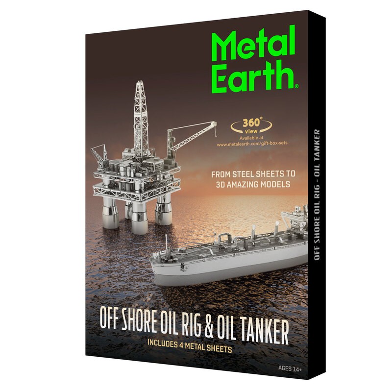 Petro Platform Gift Box Metal Earth
