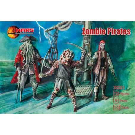 Zombie Pirates Figures