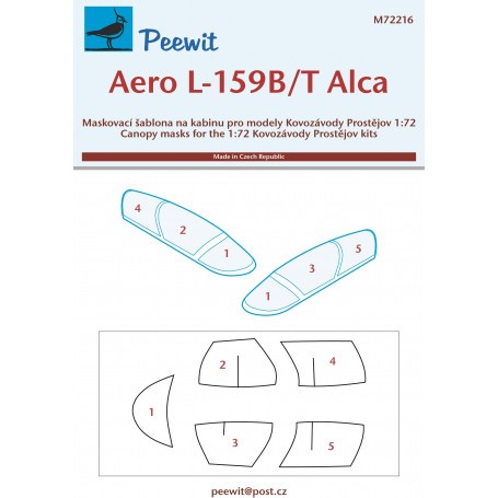 Aero L-159B/L-159T Alca (designed to be used with Kovozavody Prostejov kits) 
