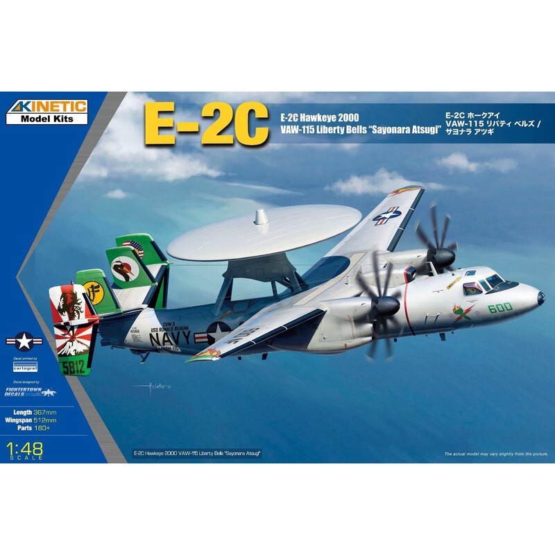 E-2C Hawkeye 2000 LIB BELLS ASTUGI Airplane model kit