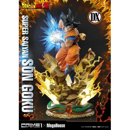 Dragon Ball Z statuette 1/4 Super Saiyan Son Goku Deluxe Version 64 cm 