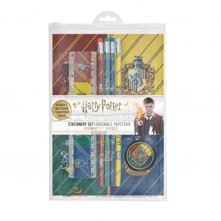 Harry Potter: Hogwarts Houses Stationery Set 