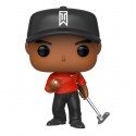 Tiger Woods POP! Golf Vinyl Figurine Tiger Woods (Red Shirt) 9 cm 