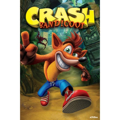 Crash Bandicoot: Next Gen Bandicoot 90 x 61 cm Poster 