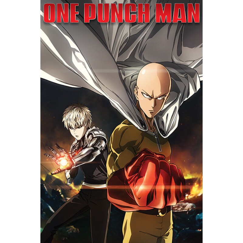 One Punch Man: Destruction 91 x 61 cm Poster 