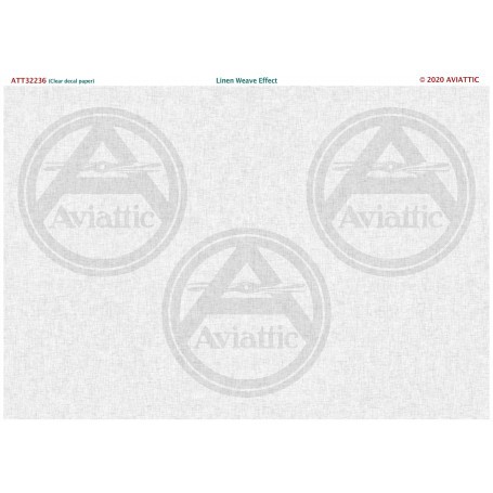 Decals Linen/canvas weave effect (neutral background) (printed on clear decal paper) 