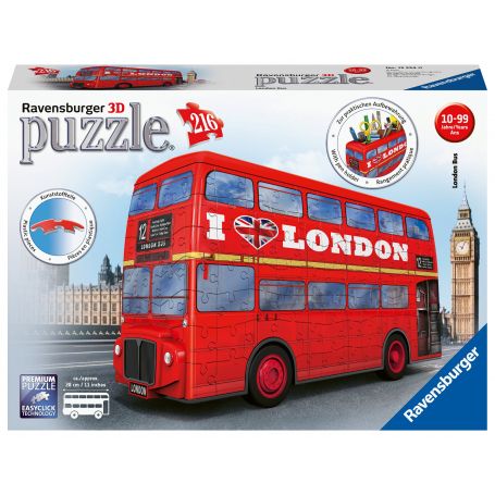 Puzzle 3d 3D Bus London Bus Puzzle 