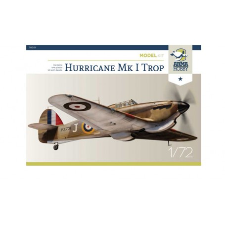 Hurricane Mk I Trop Model kit 