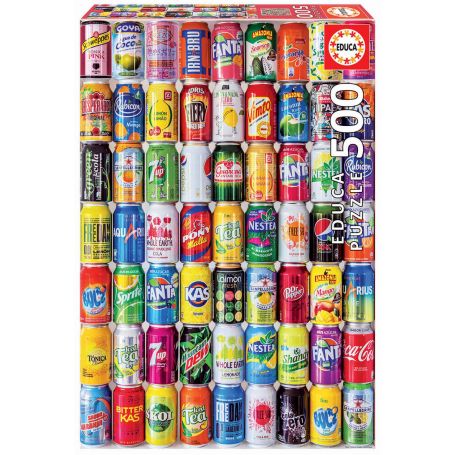 Puzzle 500 CANS OF SODA 