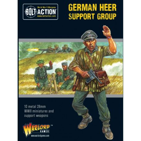 German Heer Support Group Add-on and figurine sets for figurine games