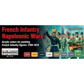 French Napoleonic Paint Set Add-on and figurine sets for figurine games