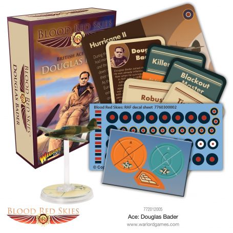 Douglas Bader Hurricane Ace Add-on and figurine sets for figurine games