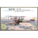 DFW C.V early + PE + Decals (three painting schemes: /Germany Poland Ukraine/) - this model includes a detailed Benz IV engine m