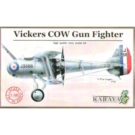 Vickers COW Gun Fighter - + PE + decals (one painting scheme) Model kit