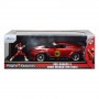 Power Rangers 1/24 Hollywood Rides 2009 Nissan GT-R R35 metal with figure 