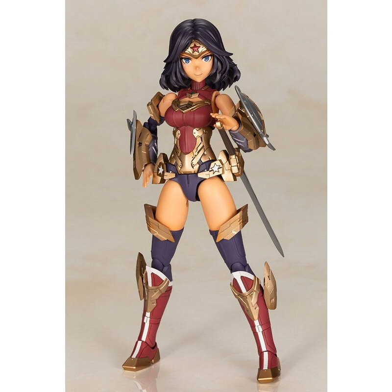 DC Comics action figure Plastic Model Kit Cross Frame Girl Wonder Woman Fumikane Shimada Ver. 16 cm Kotobukiya