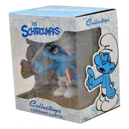 The Smurfs statuette Collector Collection Smurf with Glasses 15 cm 