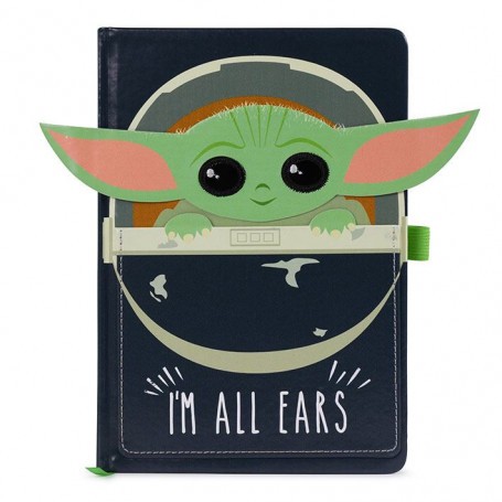 Star Wars The Mandalorian Premium A5 I'm All Ears Notebook 