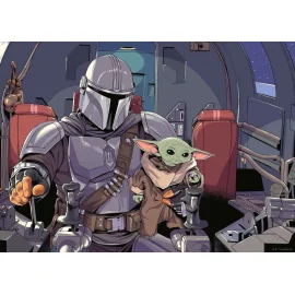 Star Wars The Mandalorian Cartoon puzzle (1000 pieces) Ravensburger RAVE16565