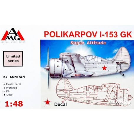 Polikarpov I-153 (pressurized cabin) Model kit