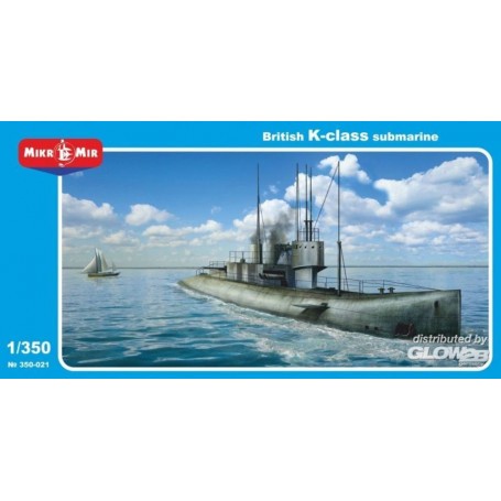 British submarine K-class Model kit