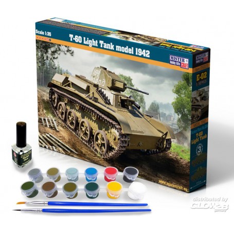 T-60 Light Tank SUPER SET Model kit