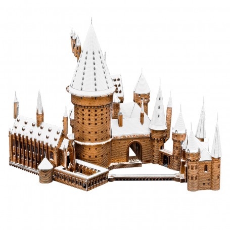 ICONX - HARRY POTTER / HOGWARTS IN THE SNOW Metal model kit