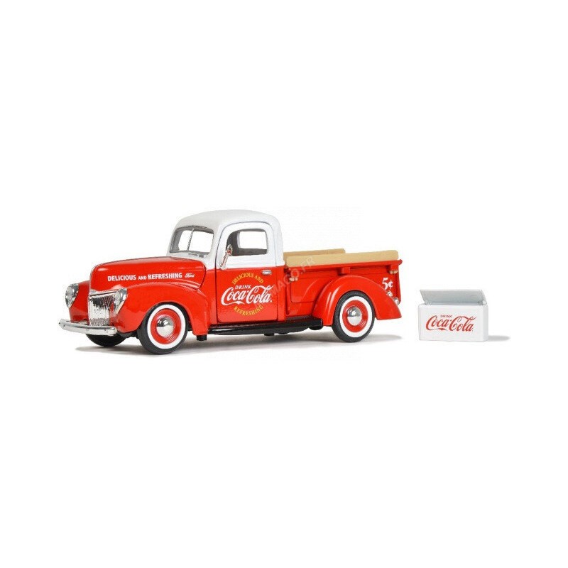 FORD PICK UP "COCA-COLA" 1940 WITH GLACIERE Die cast truck